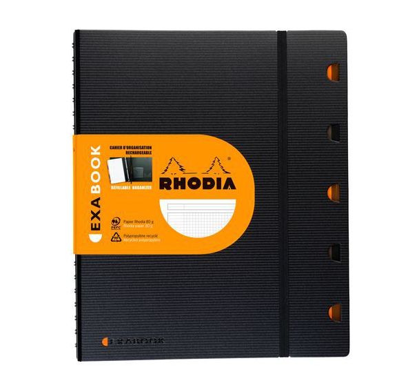 Exabook rechargeable reliure intégrale A4+, 5x5 +marge+cadre
