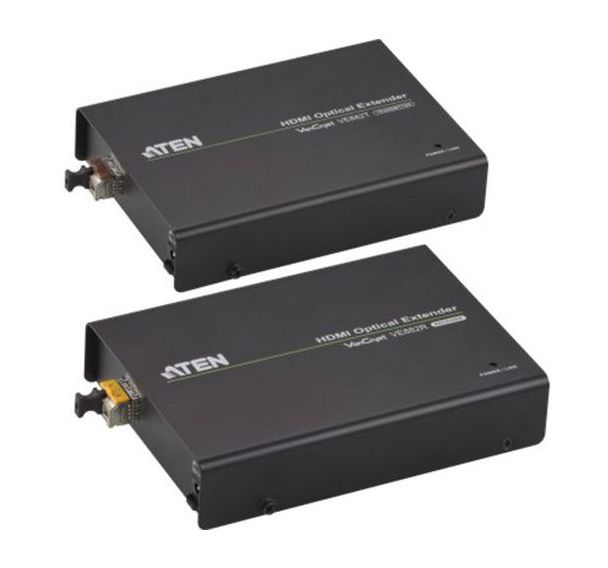 Extendeur 600m hdmi Aten VE882 sur fibre optique