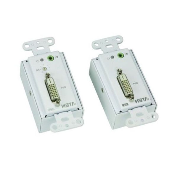 Extendeur plaque mur Aten VE606 dvi sur CAT 5 60 m