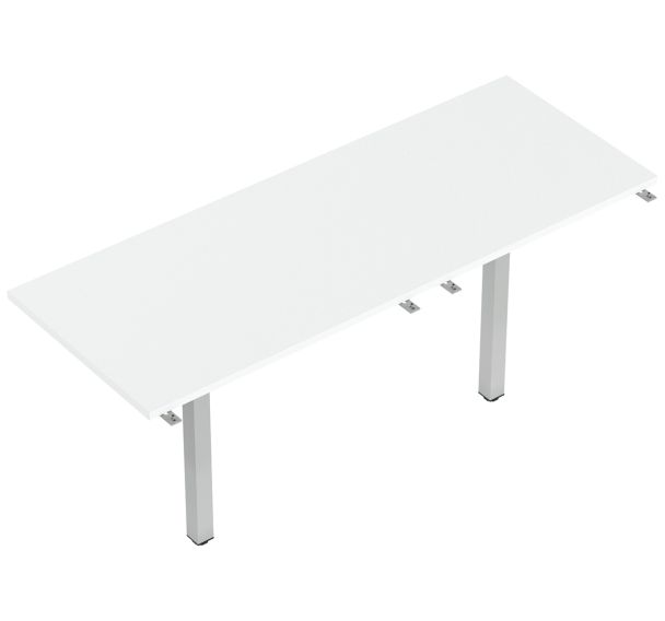 Extension d'extrémité Enis liaison 2 bureaux fixes 160 cm MBA