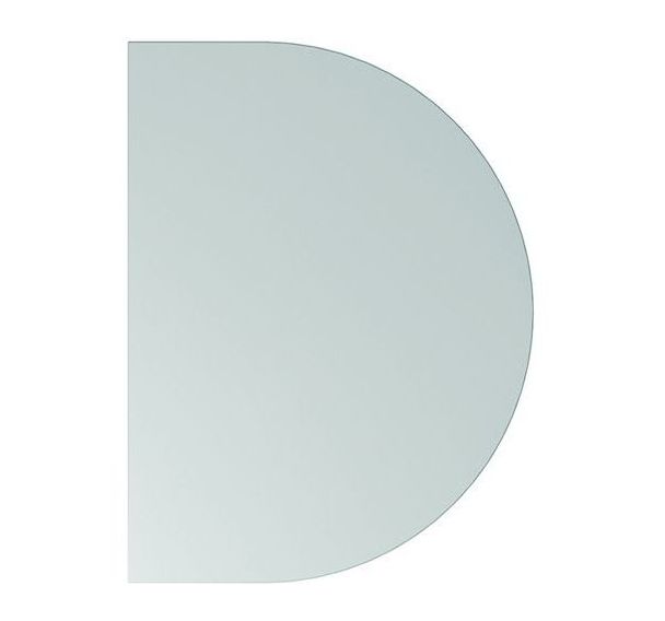 Extension de bureau - Pied d'appui graphite - 60x80 cm - Hammerbacher