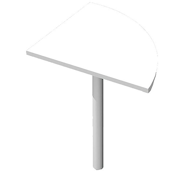 Extension demi-lune Visual - 160 cm - Artarredi