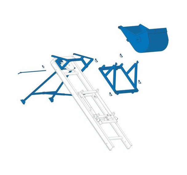 Extension plate-forme et un garde-corps pour Modul'Access
