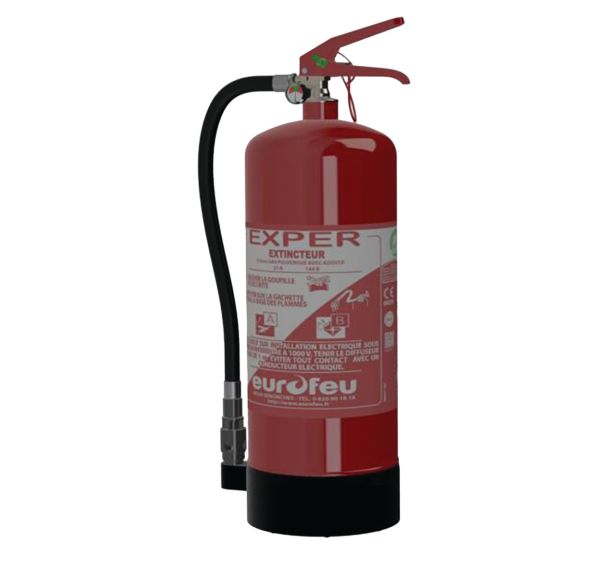 Extincteur EXPERT EPASF eau pulvérisée avec additif sans fluors