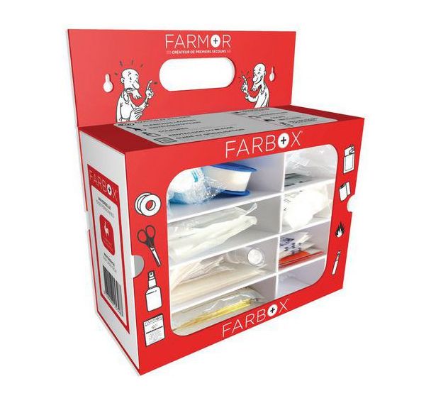 FARBOX Ensemble de secours Universel 10/20 personnes
