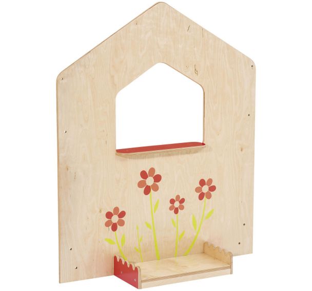 Façade fleurie 100 x 26,5 x 120 cm