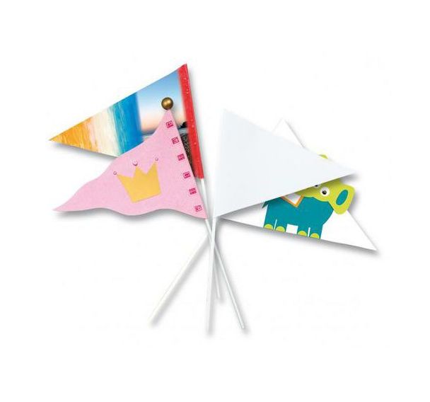 Fanion forme triangulaire (Lot de 20)