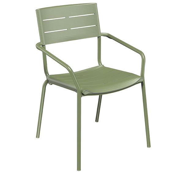 Fauteuil AGORA polypropylène/aluminium - Lafuma Mobilier