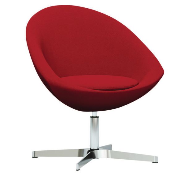 Fauteuil Agio tissu polyester non feu M1 Quadrifoglio
