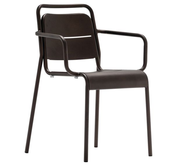 Fauteuil Alma métal outdoor lot de 4 Zown