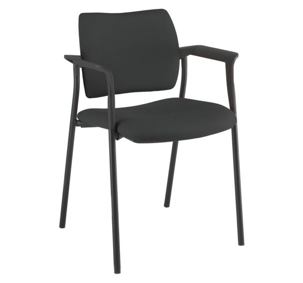 Fauteuil Amets 4 pieds assise et dos tissu polyester - Sokoa