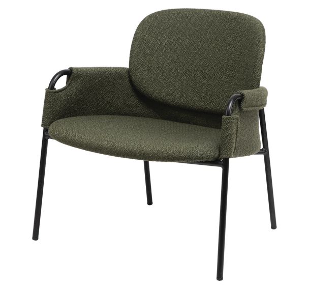 Fauteuil Cloth pied noir Paperflow