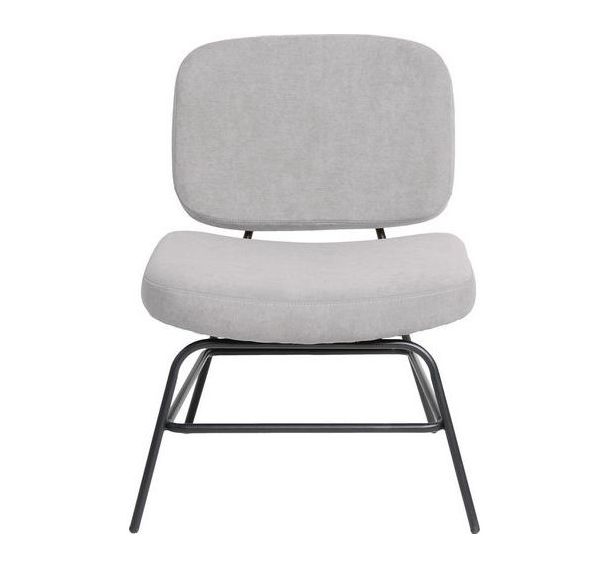 Fauteuil Curve pied noir - Meet By Paperflow