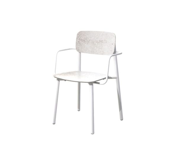 Fauteuil Ella balt/acier - EA Instead