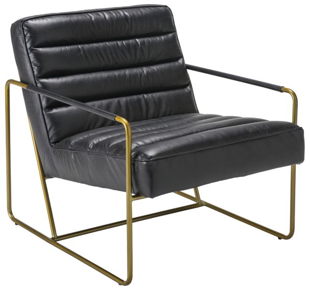Fauteuil Maranello Cuir noir