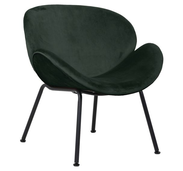 Fauteuil Mili pied noir Paperflow