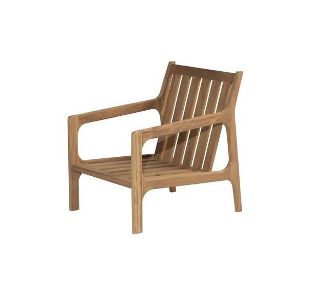 Fauteuil St Malo 2 places - assise dossier et piètement Iroko