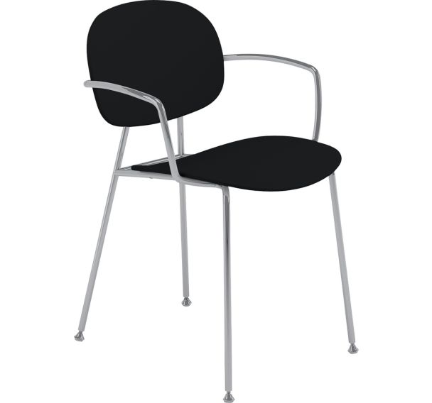 Fauteuil Tondina structure métal chromé Infiniti