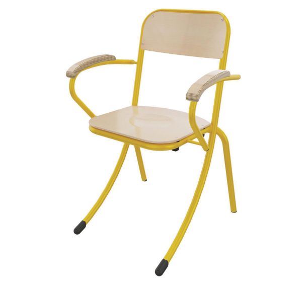 Fauteuil Trévise AST accotoirs hêtre Mobidecor