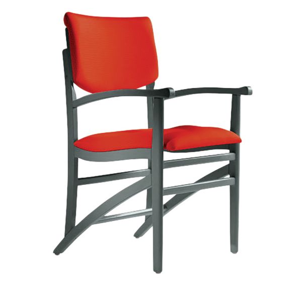 Fauteuil bridge Mikado assise/dossier abaka - structure hêtre Sunset Creation