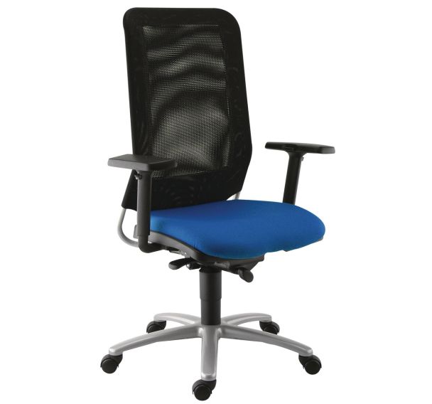 Fauteuil de bureau piètement gris Diaz Sokoa