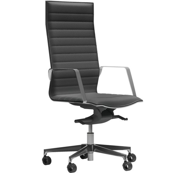 Fauteuil de direction Diva avec appui-tête - Quadrifoglio