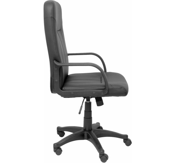 Fauteuil de direction Villa similicuir noir