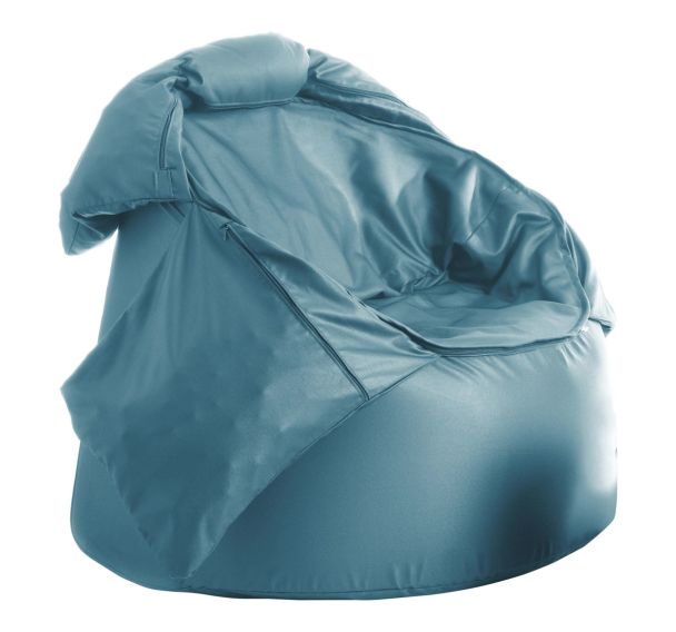 Fauteuil poire Sensit bleu Protac