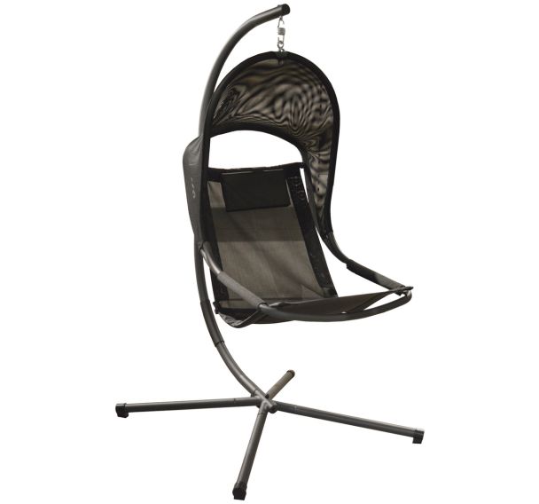 Fauteuil suspendu Enya - noir/gris