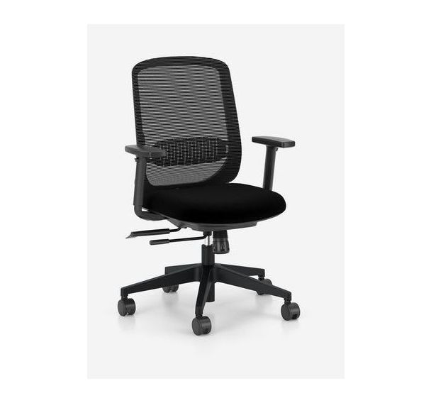 Fauteuil synchrone dos résille accotoirs 1D inclus