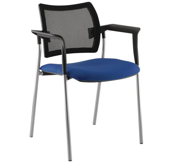 Fauteuil visiteur Tendance dossier résille Sokoa