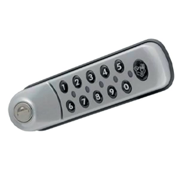 Fermeture par digicode pour armoire de change sécurisée