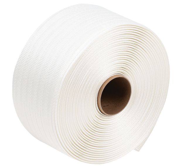 Feuillard textile tissé - carton de 2 bobines - Manutan Expert