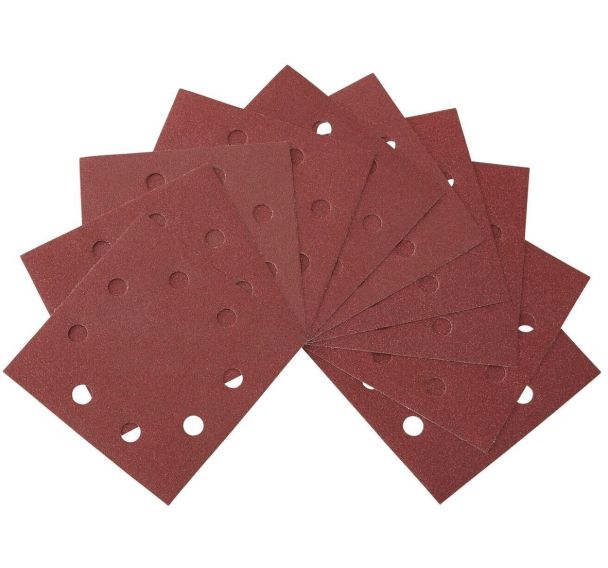 Feuille abrasive 115x115mm pour ponceuses vibrantes - Dewalt
