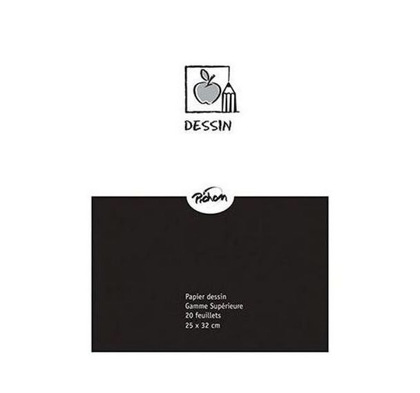 Feuille blanc Ja Canson 160 g - 25x32 cm (Pochette de 10)