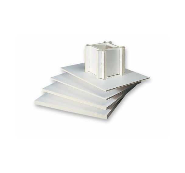 Feuille carton plume 50x65 3mm