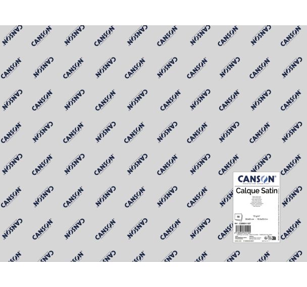 Feuille de papier calque 70 g (Manipack de 50)