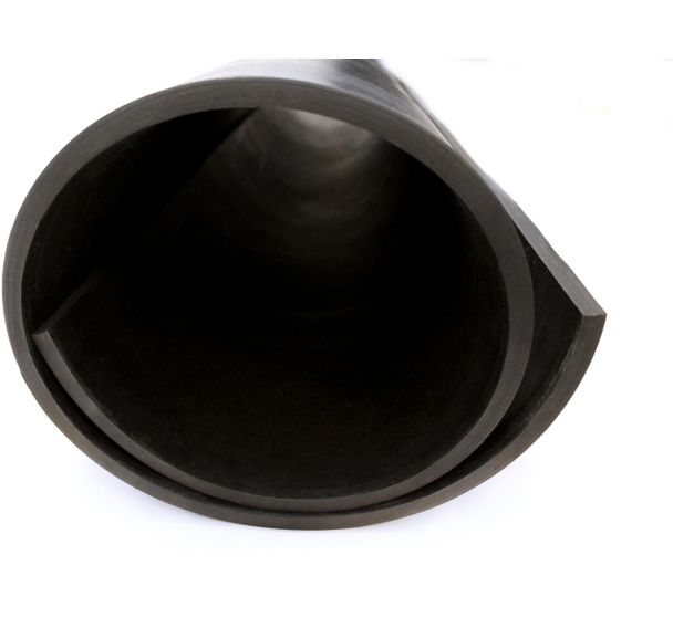 Feuilles Commercial Black Neoprene Rubber-1,4mx5mx12mm-Noir