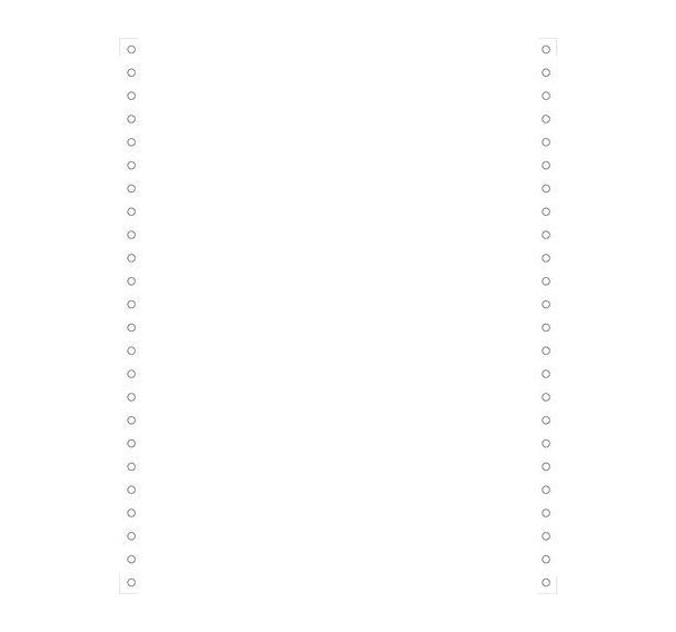 Feuilles listing blanc 240x12'' 1pli microperforations détachable 80g