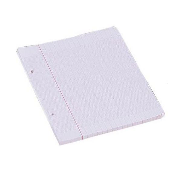 Feuillet recharge classeurs 90g 100p 17x22 cm seyes blanc NF 88 (Etui de 50)