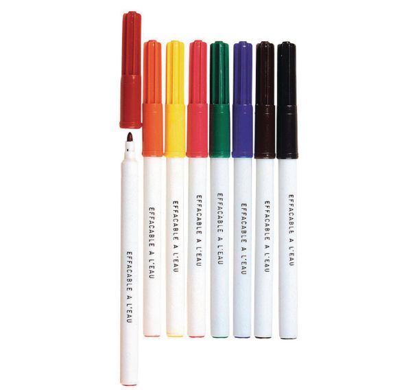 Feutres fins à tableaux