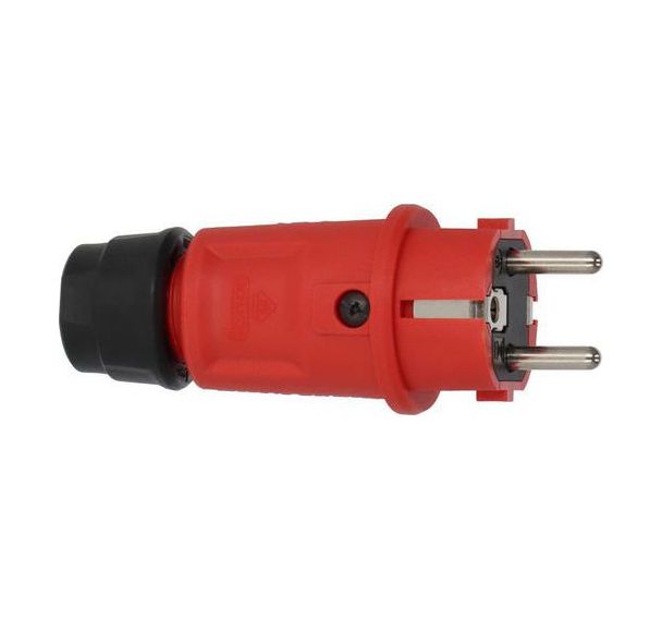 Fiche Rouge IP54 Pour Cable 3G1,5 - 3G2,5 Professional