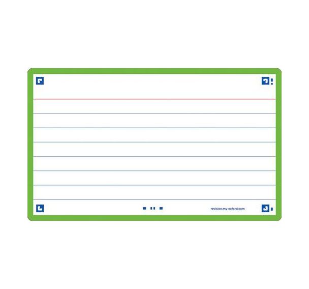 Fiches bristol Flash 2.0 75x125 mm lignées - Oxford