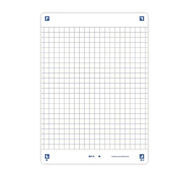 Fiches bristol Revision 2.0 Oxford A6 Q5x5 cadre - Oxford