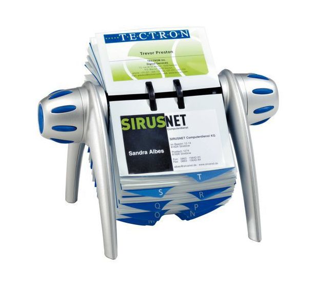 Fichier rotatif design VISIFIX® FLIP pour cartes de visite