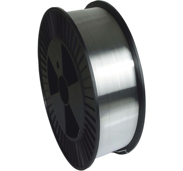 Fil plein en aluminium AlMg5 de diamètre 0,8 et bobine S200 / 2kg