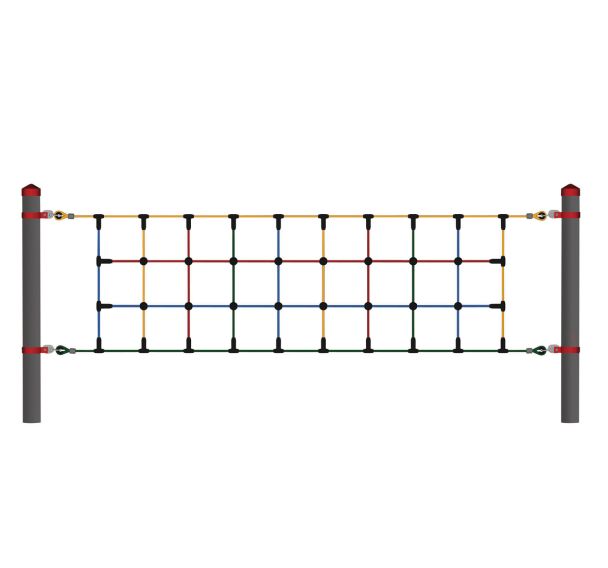 Filet à grimper sans poteaux