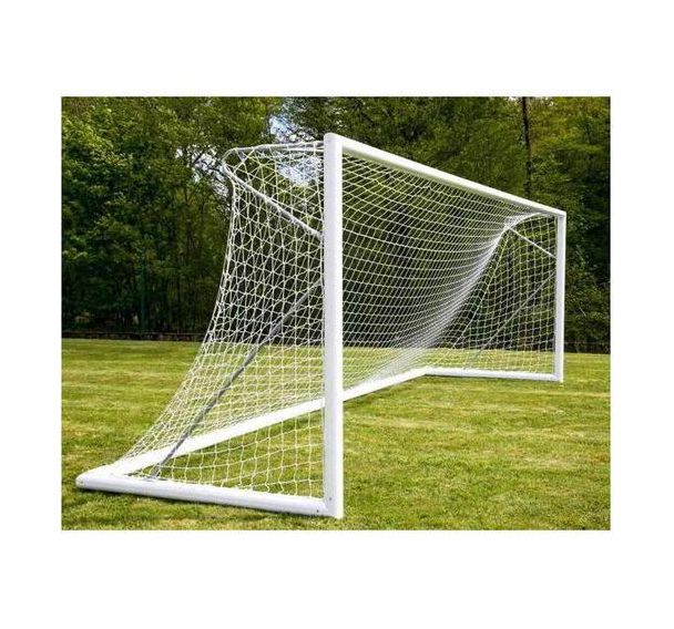 Filet de foot 7,32 x 2,44 diamètre: 2,5 mm - blanc