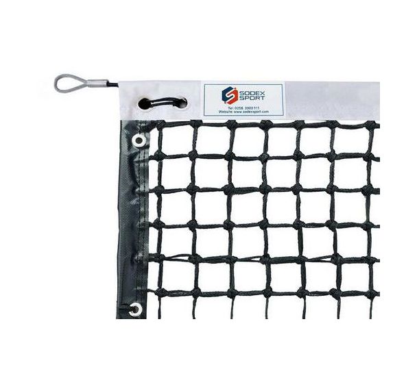 Filet de tennis compétition 3mm maille dbl sur 6 rangs
