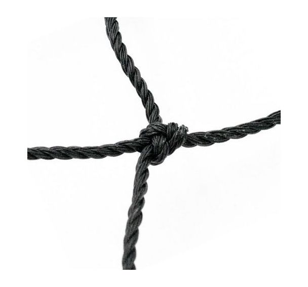 Filet de volley - Noir - 25x0,40m - Sandow de 2m au 4 coins